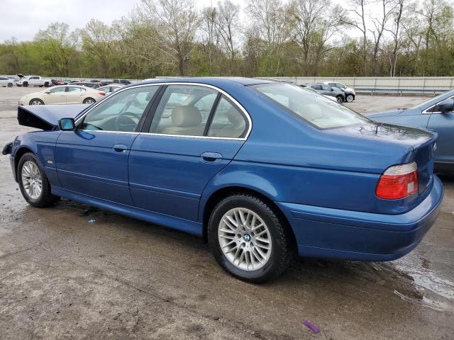 WBADT63413CK37784 - 2003 BMW 530 I AUTOMATIC BLUE photo 2
