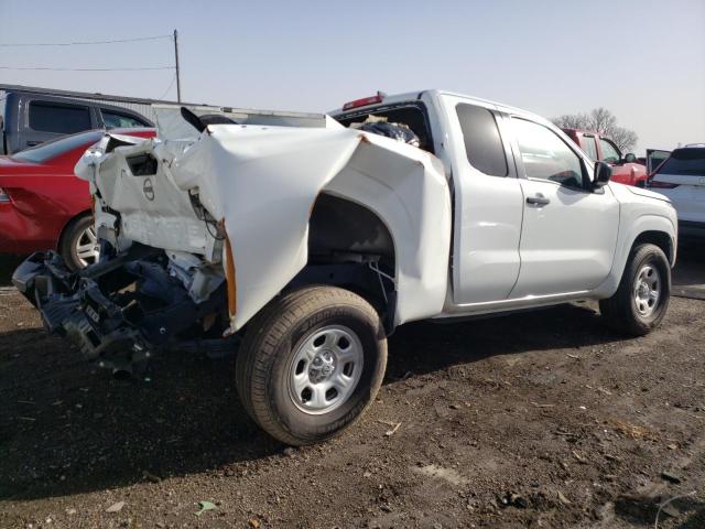 1N6ED1CL1NN692265 - 2022 NISSAN FRONTIER S WHITE photo 3