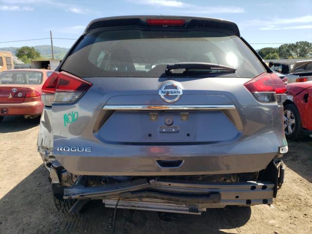 KNMAT2MT3JP513375 - 2018 NISSAN ROGUE S GRAY photo 6