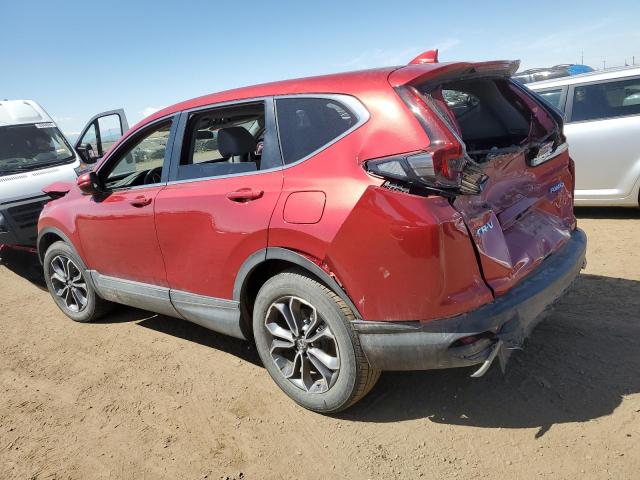 2HKRW2H51MH603940 - 2021 HONDA CR-V EX RED photo 2