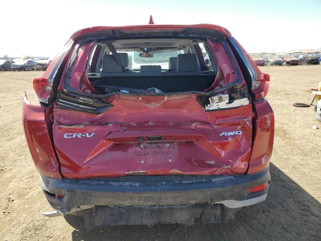 2HKRW2H51MH603940 - 2021 HONDA CR-V EX RED photo 6