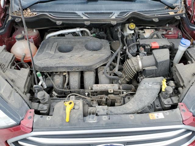 MAJ6P1UL0JC229574 - 2018 FORD ECOSPORT SE წითელი ფოტო 12