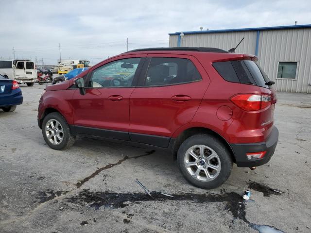 MAJ6P1UL0JC229574 - 2018 FORD ECOSPORT SE წითელი ფოტო 2