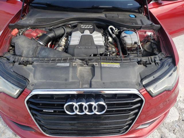 WAUFGAFC7FN008926 - 2015 AUDI A6 PREMIUM PLUS RED photo 11