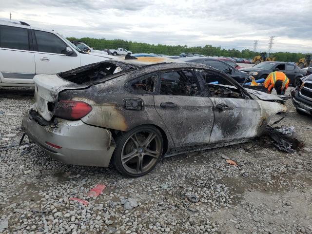 WBA4F7C55HG438478 - 2017 BMW 430I GRAN COUPE BURN photo 3