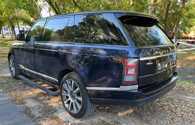 SALGV3TF4FA214213 - 2015 LAND ROVER RANGE ROVE AUTOBIOGRAPHY BLUE photo 3