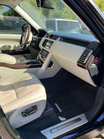 SALGV3TF4FA214213 - 2015 LAND ROVER RANGE ROVE AUTOBIOGRAPHY BLUE photo 5