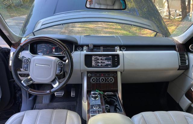 SALGV3TF4FA214213 - 2015 LAND ROVER RANGE ROVE AUTOBIOGRAPHY BLUE photo 9