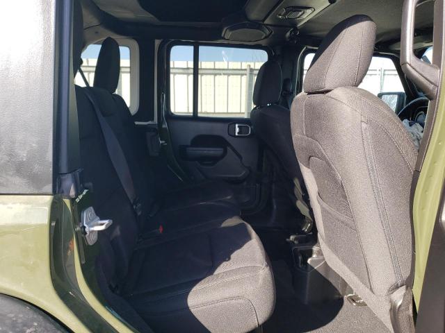 1C4HJXDN3MW776222 - 2021 JEEP WRANGLER U SPORT أخضر صورة 11