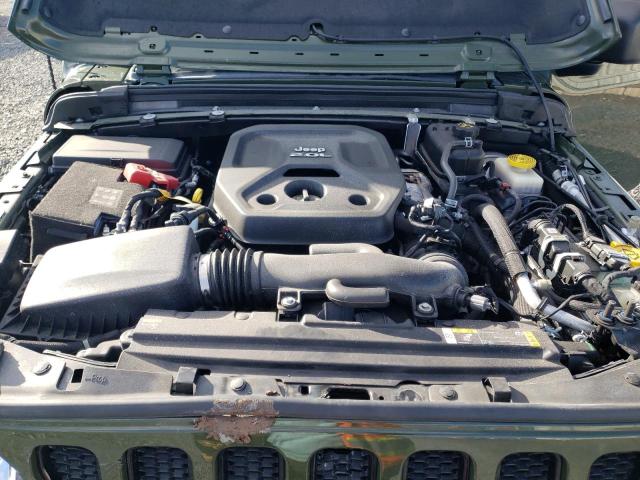 1C4HJXDN3MW776222 - 2021 JEEP WRANGLER U SPORT أخضر صورة 12