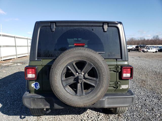 1C4HJXDN3MW776222 - 2021 JEEP WRANGLER U SPORT أخضر صورة 6
