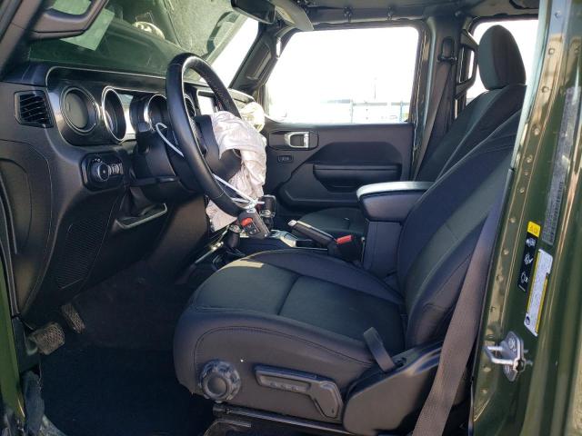 1C4HJXDN3MW776222 - 2021 JEEP WRANGLER U SPORT أخضر صورة 7