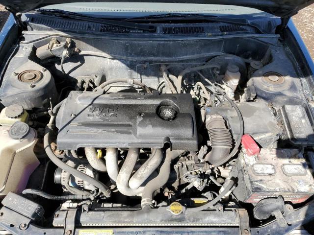 2T1BR12E4YC796525 - 2000 TOYOTA COROLLA VE BLUE photo 11