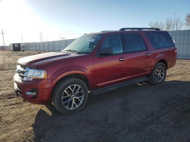 1FMJK1JTXHEA39296 - 2017 FORD EXPEDITION EL XLT RED photo 1