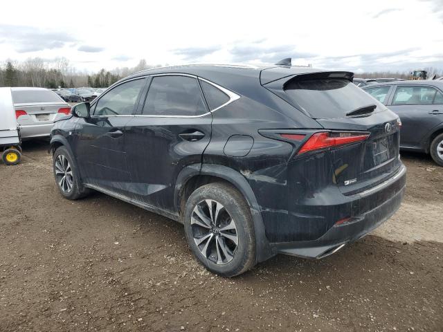 JTJBARBZ9J2167952 - 2018 LEXUS NX 300 BASE შავი ფოტო 2