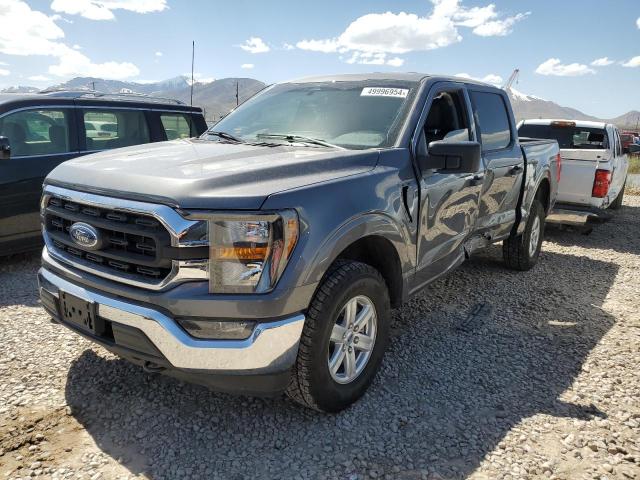 1FTFW1E89PFB88893 - 2023 FORD F150 SUPERCREW GRAY photo 1