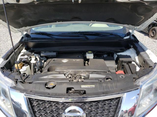 5N1AR2MN7FC709300 - 2015 NISSAN PATHFINDER S WHITE photo 12