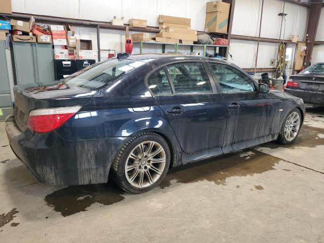 WBANW13598CN54792 - 2008 BMW 535 I BLUE photo 3