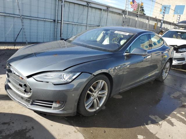5YJSA1CN5DFP20775 - 2013 TESLA MODEL S 灰色 照片 1