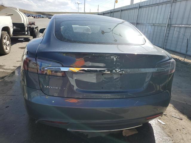 5YJSA1CN5DFP20775 - 2013 TESLA MODEL S 灰色 照片 6