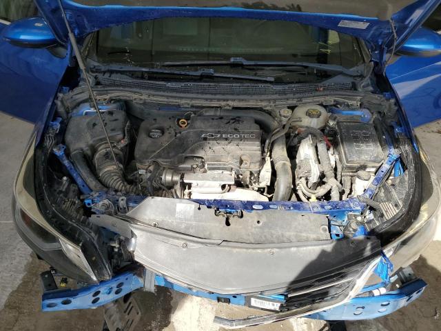 1G1BG5SM3G7325849 - 2016 CHEVROLET CRUZE PREMIER BLUE photo 11