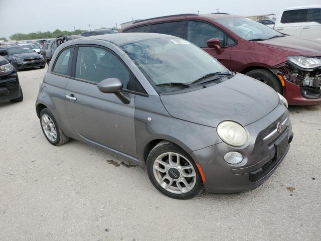 3C3CFFAR5CT124501 - 2012 FIAT 500 POP GRAY photo 4