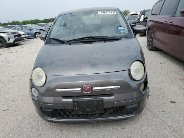 3C3CFFAR5CT124501 - 2012 FIAT 500 POP GRAY photo 5