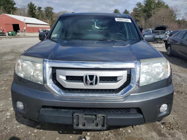 5FNYF4H92BB018483 - 2011 HONDA PILOT TOURING GRAY photo 5