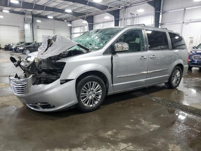 2C4RC1CG5ER108236 - 2014 CHRYSLER TOWN & COU TOURING L SILVER photo 1