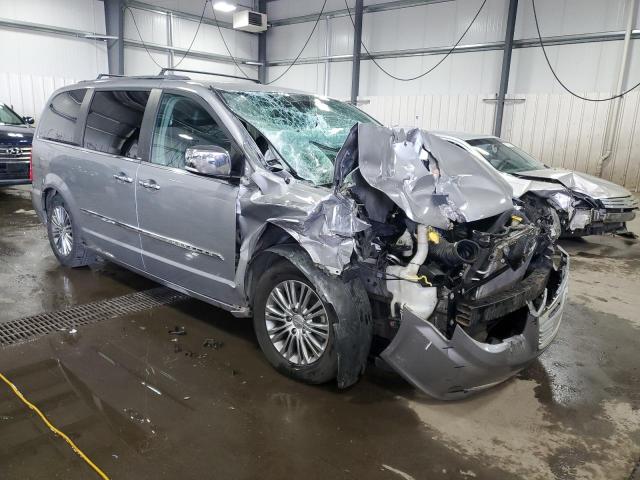 2C4RC1CG5ER108236 - 2014 CHRYSLER TOWN & COU TOURING L SILVER photo 4