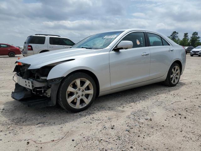 1G6AH5RX7F0126278 - 2015 CADILLAC ATS LUXURY SILVER photo 1