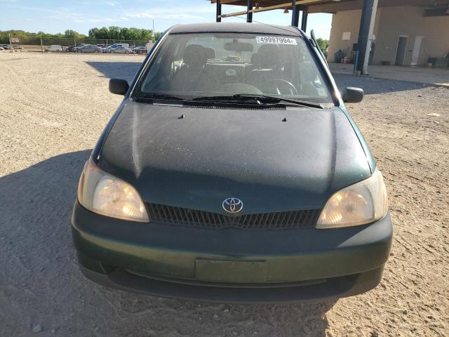 JTDAT123710124938 - 2001 TOYOTA ECHO GREEN photo 5