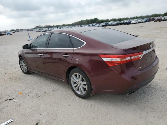 4T1BK1EB7EU109330 - 2014 TOYOTA AVALON BASE 勃艮第红 照片 2