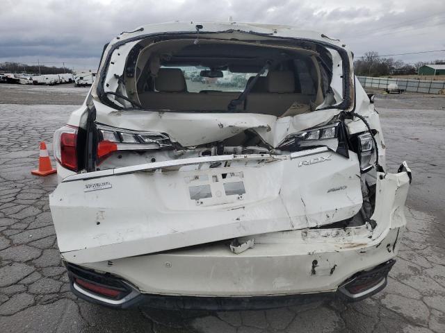 5J8TB4H74HL002040 - 2017 ACURA RDX ADVANCE WHITE photo 6