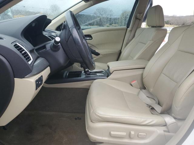 5J8TB4H74HL002040 - 2017 ACURA RDX ADVANCE WHITE photo 7