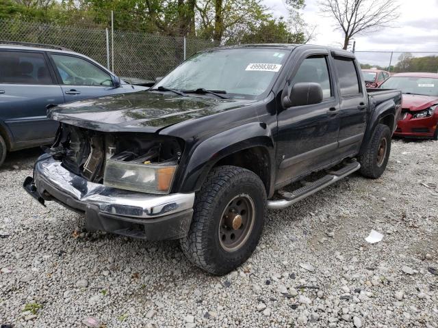 1GTDT13E978137407 - 2007 GMC CANYON BLACK photo 1