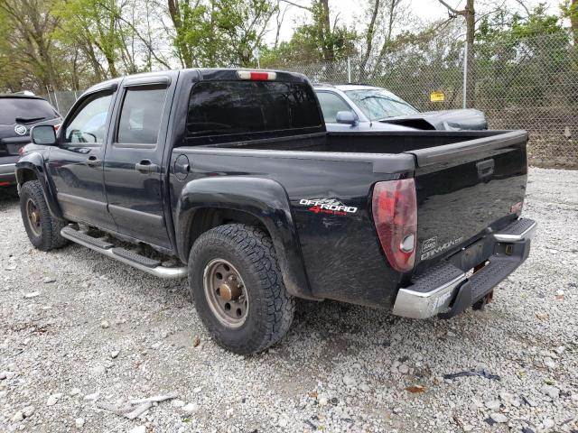 1GTDT13E978137407 - 2007 GMC CANYON BLACK photo 2