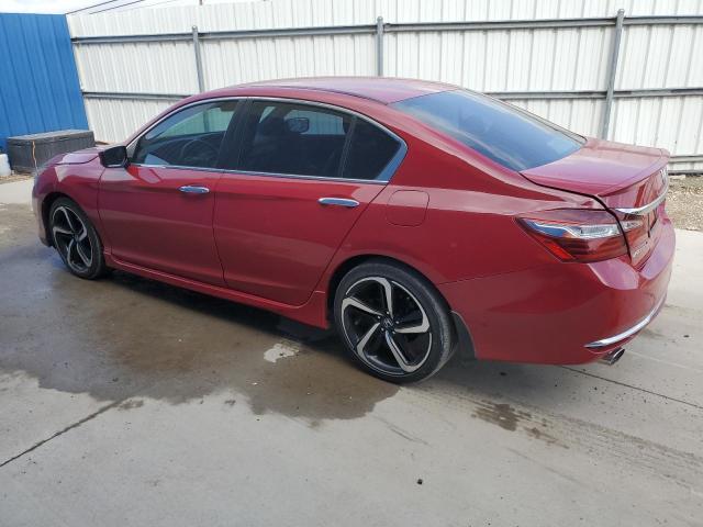 1HGCR2F18HA205913 - 2017 HONDA ACCORD SPORT SPECIAL EDITION RED photo 2