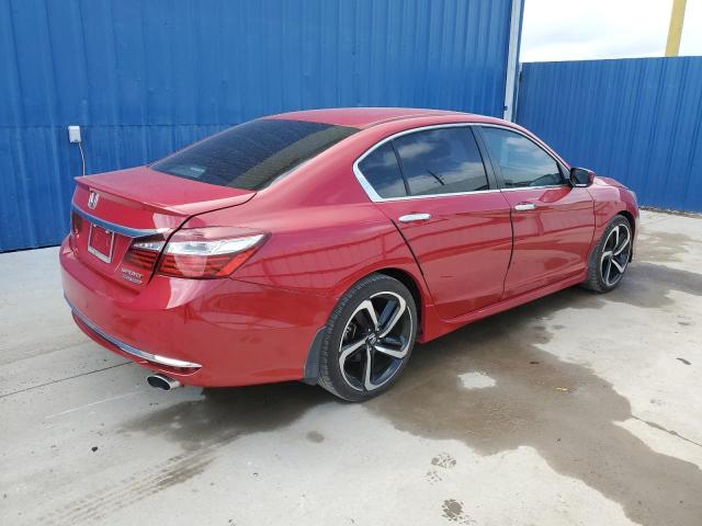 1HGCR2F18HA205913 - 2017 HONDA ACCORD SPORT SPECIAL EDITION RED photo 3