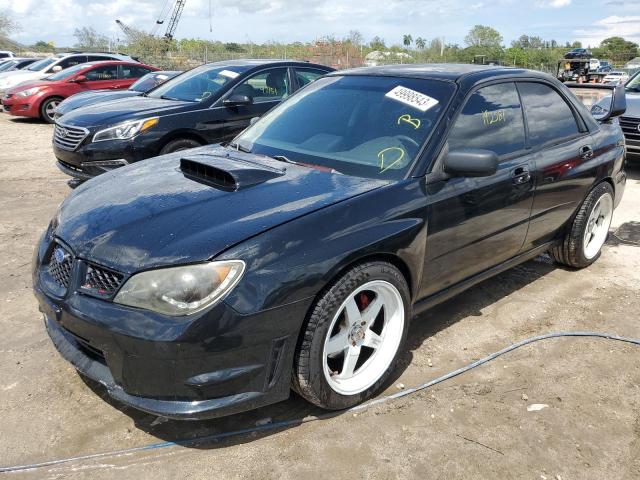 JF1GD79656G512653 - 2006 SUBARU IMPREZA WRX BLACK photo 1