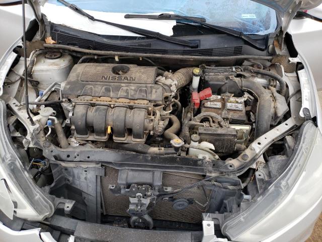 3N1AB7AP6GY282652 - 2016 NISSAN SENTRA S SILVER photo 11