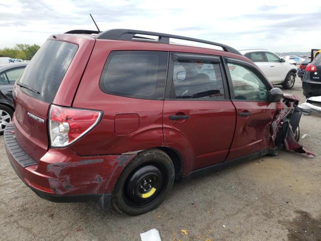 JF2SH6BC9AH911010 - 2010 SUBARU FORESTER XS Tünd qırmızı foto 3