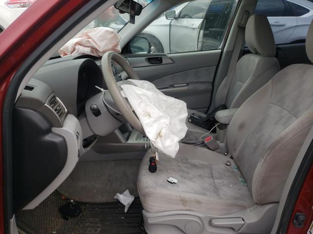 JF2SH6BC9AH911010 - 2010 SUBARU FORESTER XS Tünd qırmızı foto 7