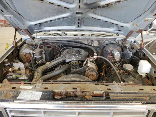 2FTEF25G7DCA38135 - 1983 FORD F250 GRAY photo 11