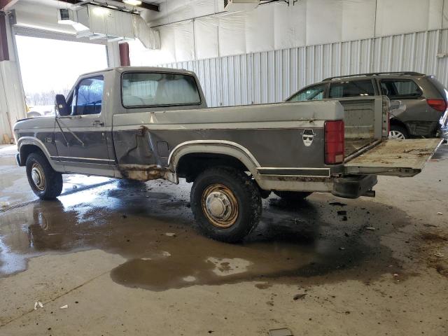 2FTEF25G7DCA38135 - 1983 FORD F250 GRAY photo 2