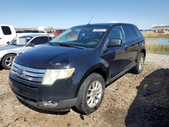 2FMDK48C67BA96528 - 2007 FORD EDGE SEL BLACK photo 1