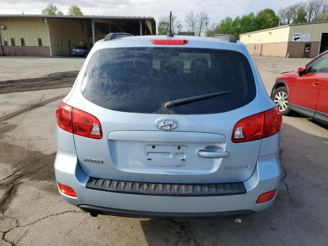 5NMSG13D38H137762 - 2008 HYUNDAI SANTA FE GLS BLUE photo 6