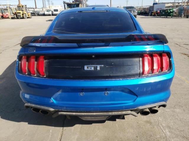 1FA6P8CF4K5109089 - 2019 FORD MUSTANG GT BLUE photo 6