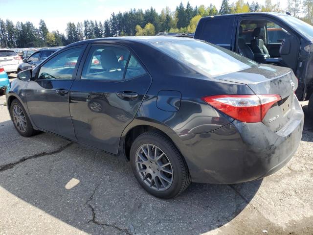 2T1BURHE2GC605039 - 2016 TOYOTA COROLLA L CHARCOAL photo 2