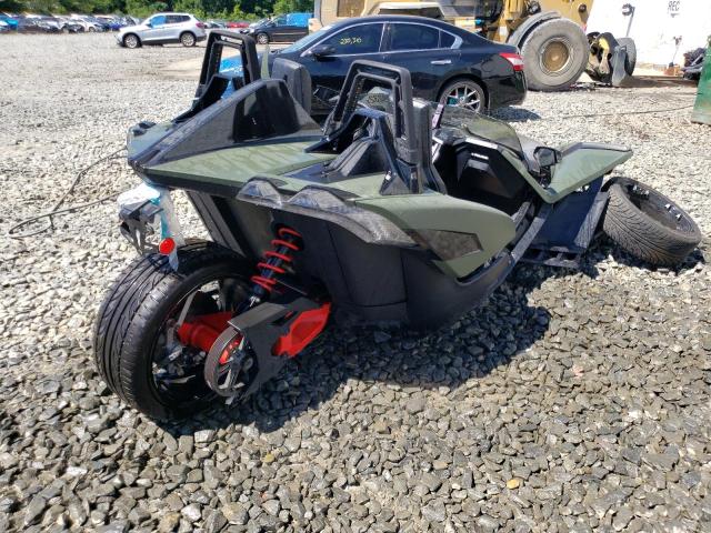 57XAAPFA6G5110422 - 2016 POLARIS SLINGSHOT SL GREEN photo 4